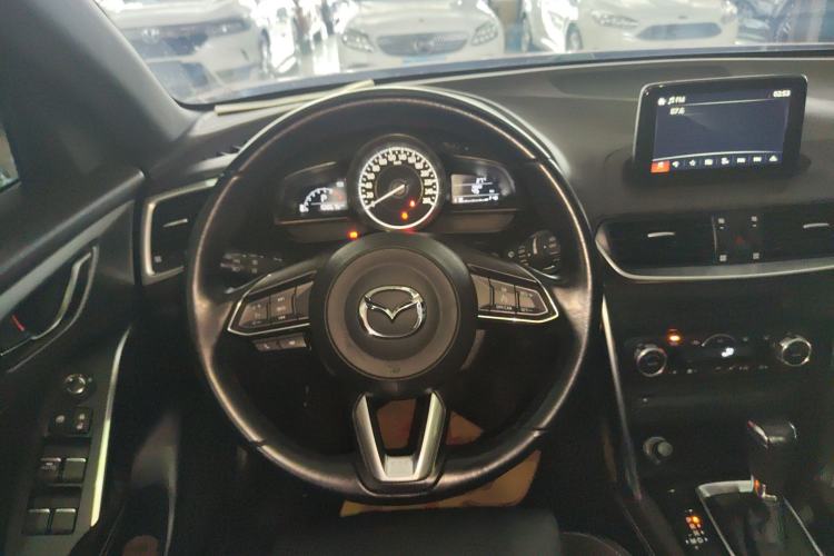 Used Mazda CX-4 2018 2.0L Automatic Two-Wheel Drive Blue Sky Luxury Edition Steering Wheel