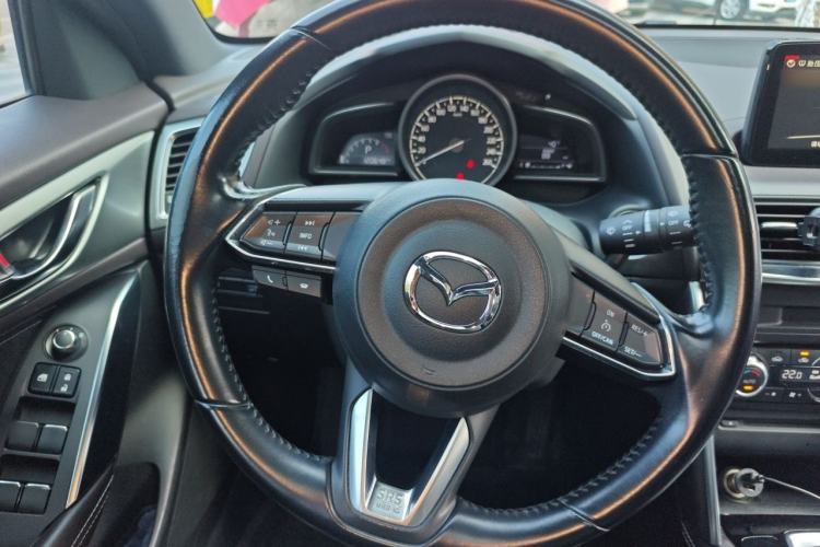 Used Mazda CX-4 2018 2.0L Automatic Two-Wheel Drive Blue Sky Luxury Edition Steering Wheel