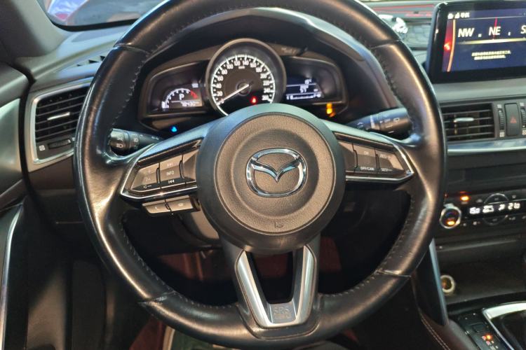 Used Mazda CX-4 2018 2.0L Automatic Two-Wheel Drive Blue Sky Luxury Edition Steering Wheel