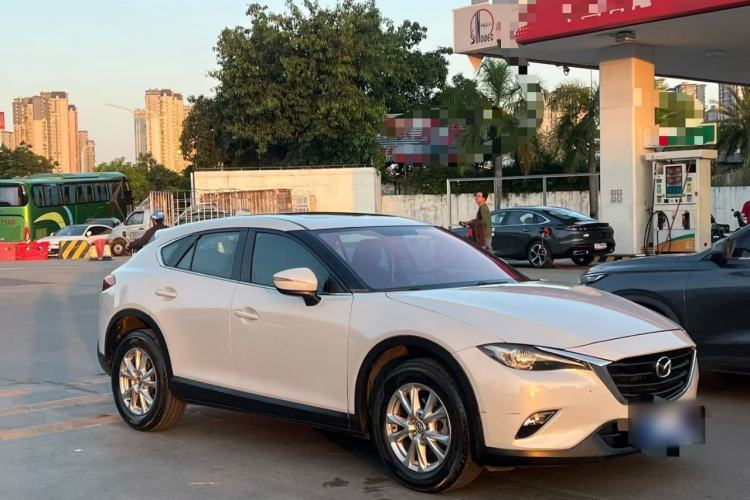 Used Mazda CX-4 2018 2.0L Automatic Two-Wheel Drive Blue Sky Dynamic Version China V Standard Front Right 45 Deg