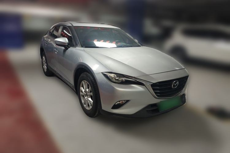 Used Mazda CX-4 2018 2.0L Automatic Two-Wheel Drive Blue Sky Dynamic Version China V Standard Front Right 45 Deg