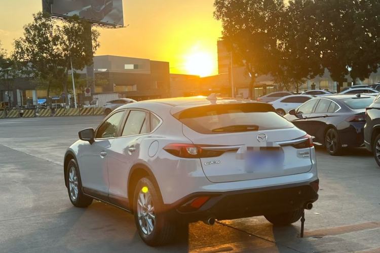 Used Mazda CX-4 2018 2.0L Automatic Two-Wheel Drive Blue Sky Dynamic Version China V Standard Rear Left 45 Deg