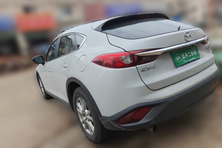 Used Mazda CX-4 2018 2.0L Automatic Two-Wheel Drive Blue Sky Luxury Edition Rear Left 45 Deg