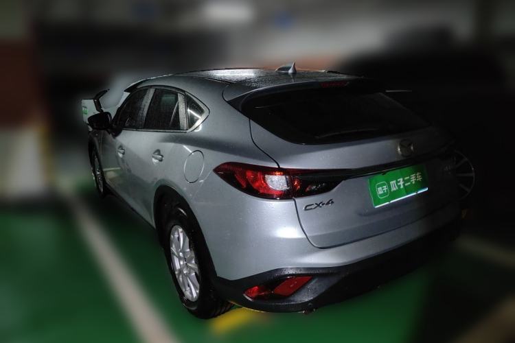 Used Mazda CX-4 2018 2.0L Automatic Two-Wheel Drive Blue Sky Dynamic Version China V Standard Rear Left 45 Deg