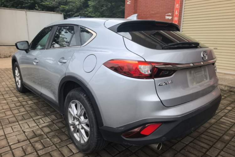 Used Mazda CX-4 2018 2.0L Automatic Two-Wheel Drive Blue Sky Exploration Version China V Standard Rear Left 45 Deg