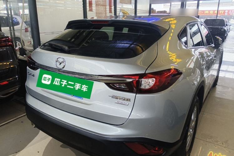 Used Mazda CX-4 2018 2.0L Automatic Two-Wheel Drive Blue Sky Dynamic Version China V Standard Rear Right 45 Deg
