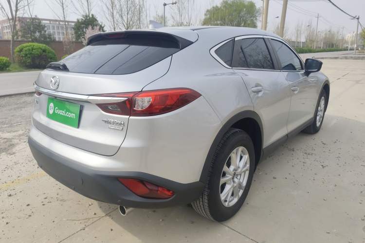 Used Mazda CX-4 2018 2.0L Automatic Two-Wheel Drive Blue Sky Luxury Edition Rear Right 45 Deg