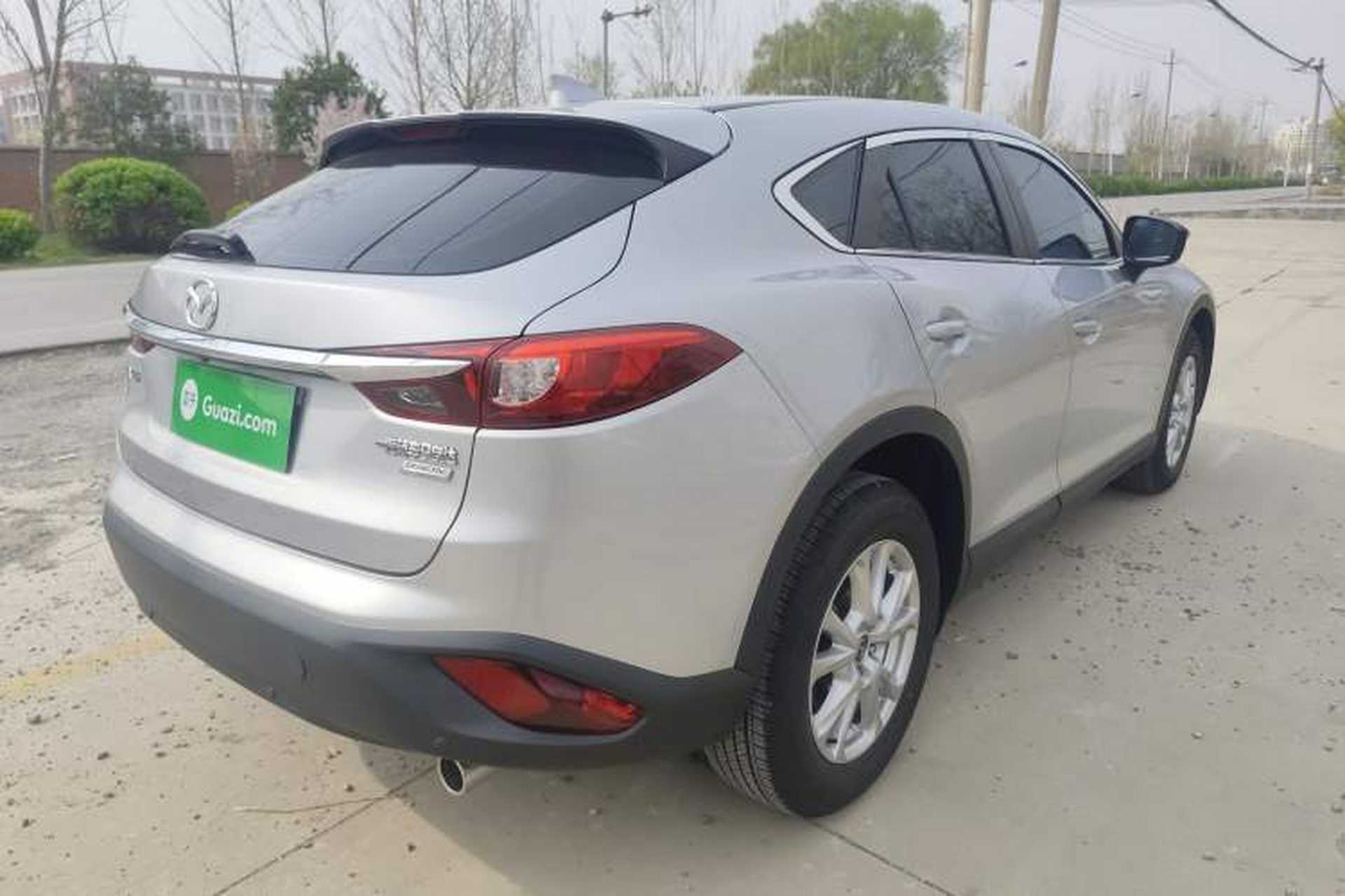 Used Mazda CX-4 2018 2.0L Automatic Two-Wheel Drive Blue Sky Luxury Edition Rear Right 45 Deg