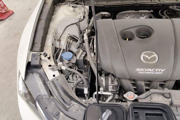 Used Mazda CX-4 2018 2.0L Automatic Two-Wheel Drive Blue Sky Luxury Edition Engine Bay Right