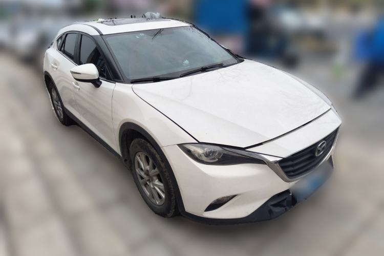 Used Mazda CX-4 2018 2.0L Automatic Two-Wheel Drive Blue Sky Dynamic Version China V Standard Front Right 45 Deg