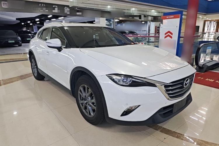 Used Mazda CX-4 2018 2.0L Automatic Two-Wheel Drive Blue Sky Leading Edition China V Standard Front Right 45 Deg