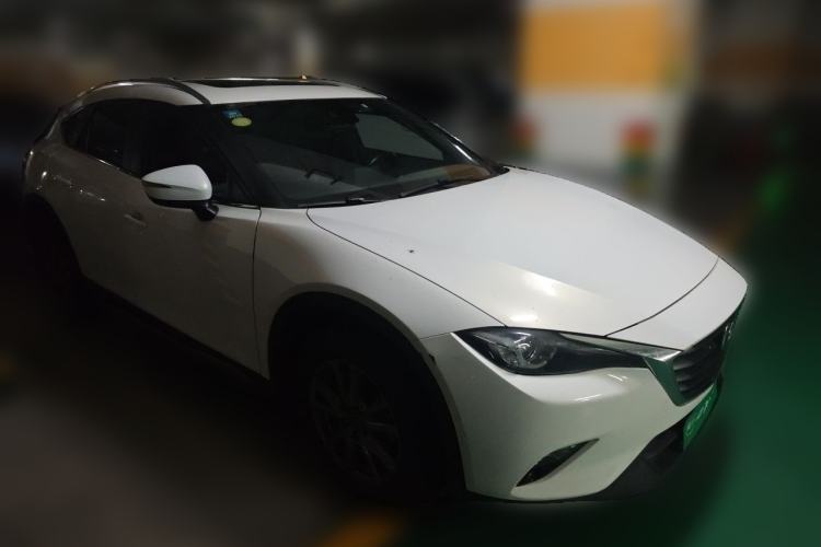 Used Mazda CX-4 2018 2.0L Automatic Two-Wheel Drive Blue Sky Leading Edition China V Standard Front Right 45 Deg