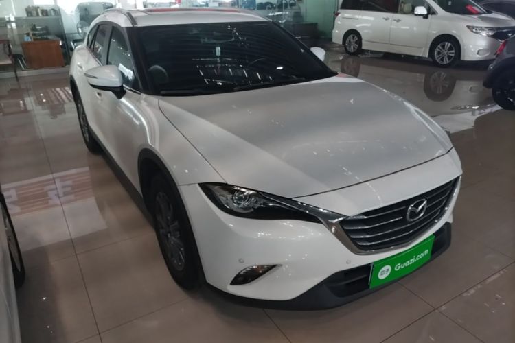 Used Mazda CX-4 2018 2.0L Automatic Two-Wheel Drive Blue Sky Leading Edition China V Standard Front Right 45 Deg