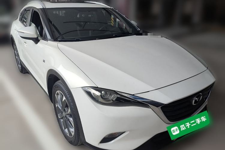 Used Mazda CX-4 2018 2.5L Automatic 4x4 Blue Sky Sport Edition China V Standard Front Right 45 Deg