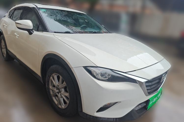 Used Mazda CX-4 2018 2.0L Automatic Two-Wheel Drive Blue Sky Dynamic Version China V Standard Front Right 45 Deg