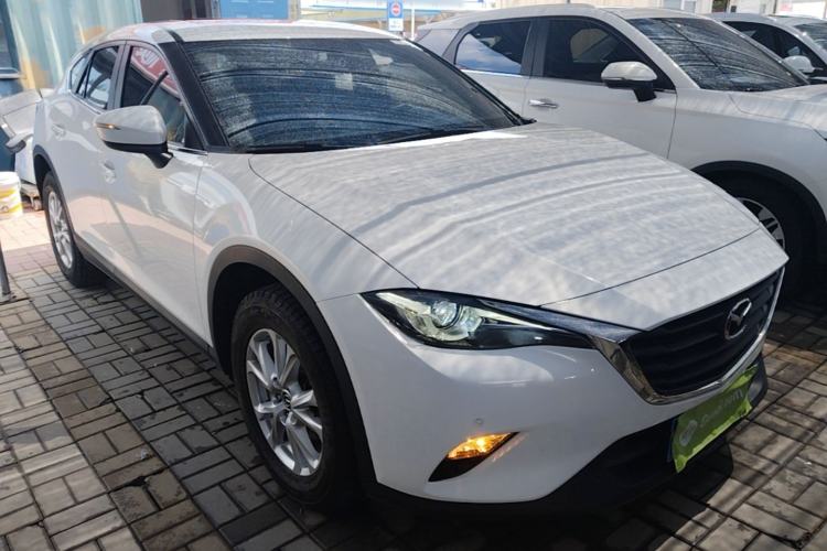Used Mazda CX-4 2018 2.0L Automatic Two-Wheel Drive Blue Sky Dynamic Version China V Standard Front Right 45 Deg