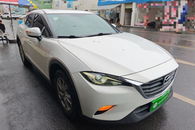 Used Mazda CX-4 2018 2.0L Automatic Two-Wheel Drive Blue Sky Dynamic Version China V Standard Front Right 45 Deg