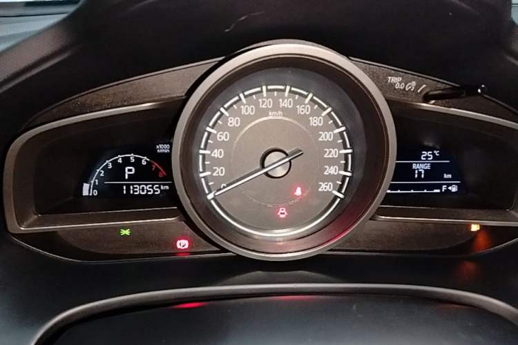 Used Mazda CX-4 2018 2.0L Automatic Two-Wheel Drive Blue Sky Dynamic Version China VI Standard Instrument Cluster
