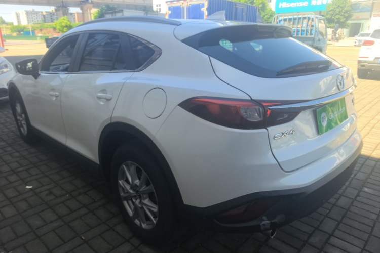 Used Mazda CX-4 2018 2.0L Automatic Two-Wheel Drive Blue Sky Dynamic Version China V Standard Rear Left 45 Deg