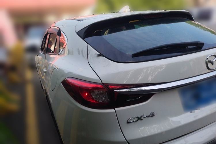 Used Mazda CX-4 2018 2.0L Automatic Two-Wheel Drive Blue Sky Dynamic Version China V Standard Rear Left 45 Deg