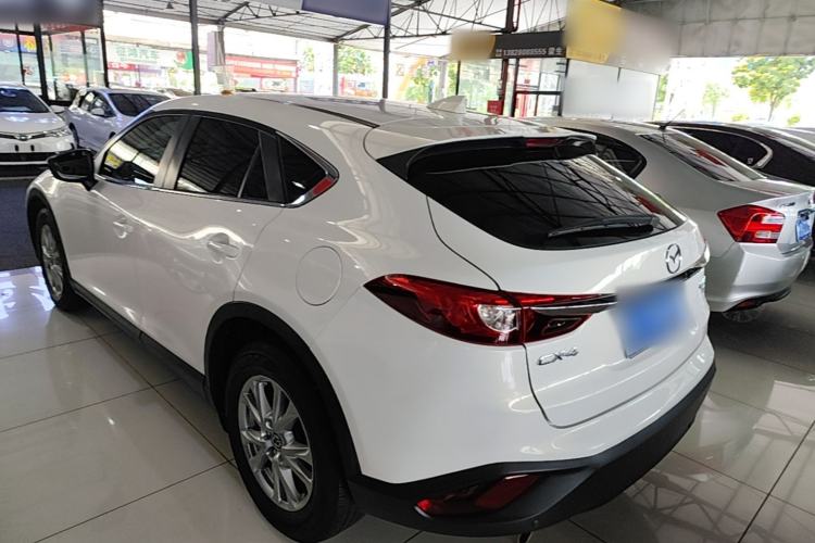 Used Mazda CX-4 2018 2.0L Automatic Two-Wheel Drive Blue Sky Dynamic Version China VI Standard Rear Left 45 Deg