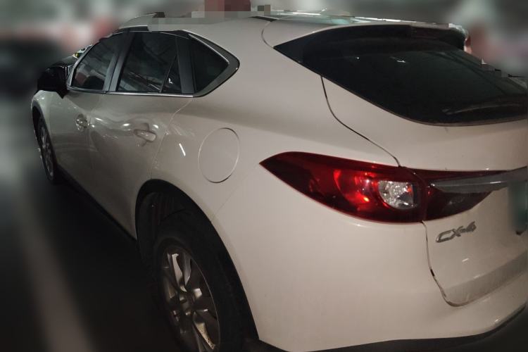 Used Mazda CX-4 2018 2.0L Automatic Two-Wheel Drive Blue Sky Dynamic Version China VI Standard Rear Left 45 Deg