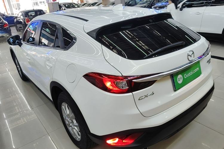 Used Mazda CX-4 2018 2.0L Automatic Two-Wheel Drive Blue Sky Dynamic Version China V Standard Rear Left 45 Deg