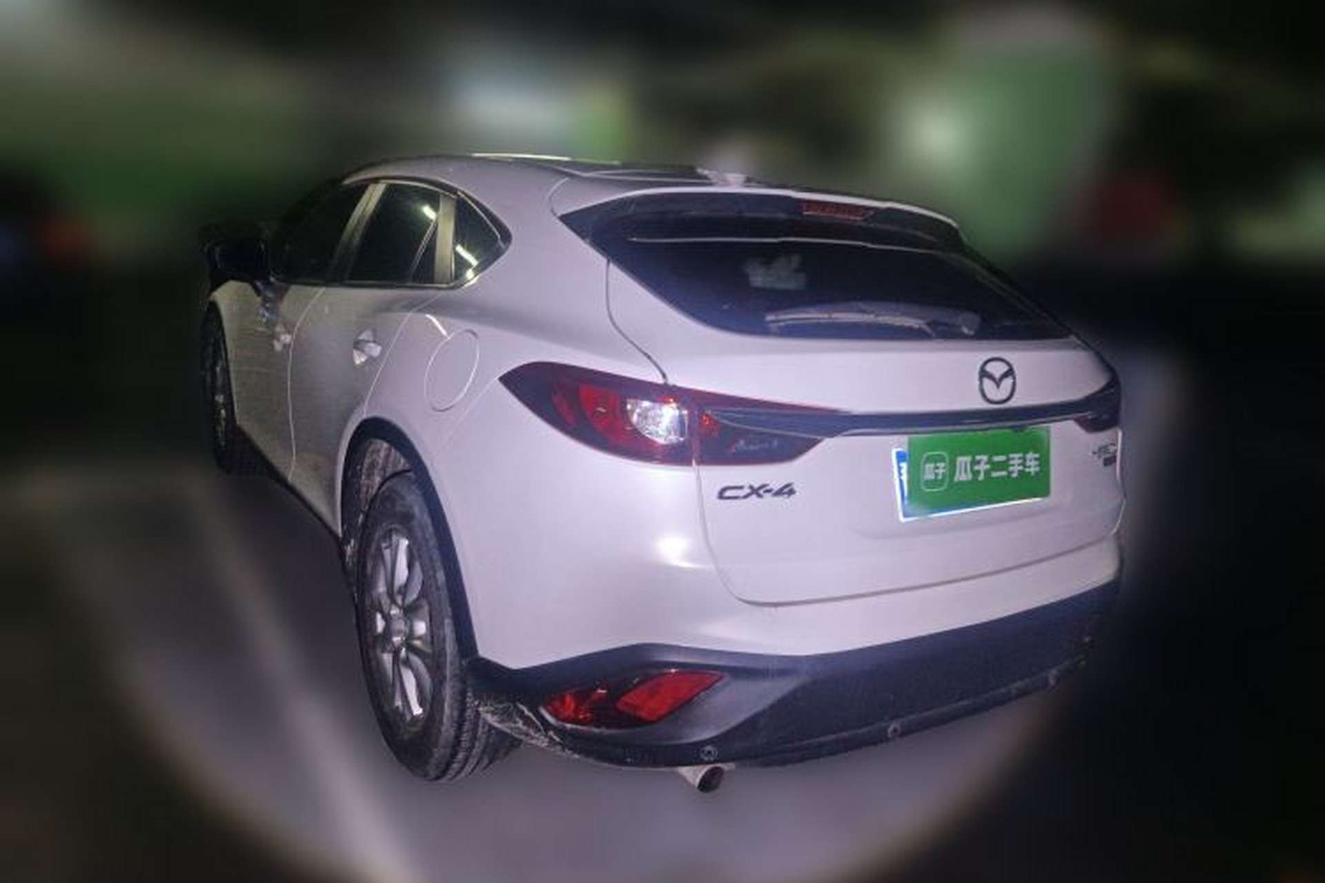 Used Mazda CX-4 2018 2.0L Automatic Two-Wheel Drive Blue Sky Dynamic Version China V Standard Rear Left 45 Deg