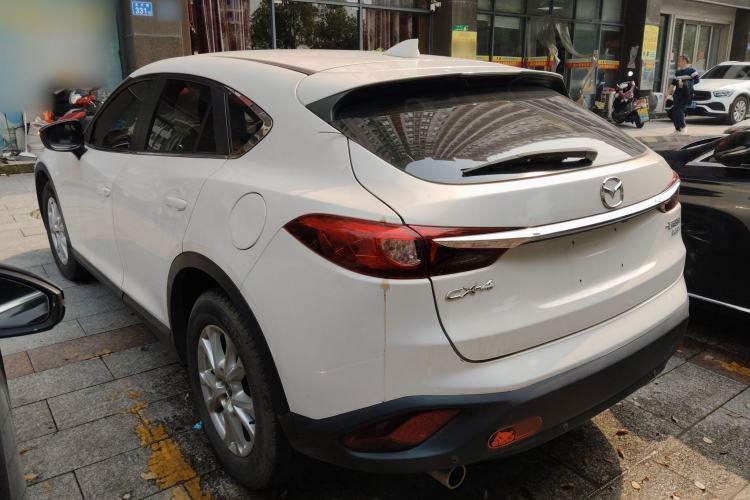 Used Mazda CX-4 2018 2.0L Automatic Two-Wheel Drive Blue Sky Dynamic Version China V Standard Rear Left 45 Deg