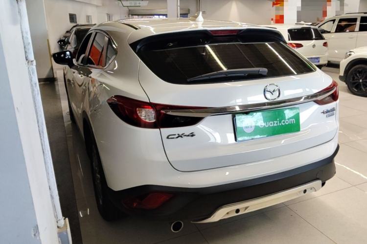 Used Mazda CX-4 2018 2.0L Automatic Two-Wheel Drive Blue Sky Dynamic Version China V Standard Rear Left 45 Deg