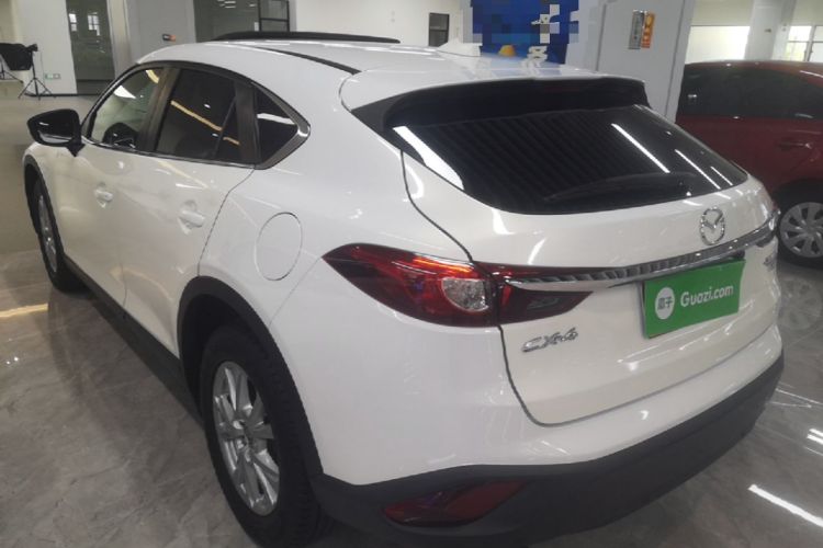 Used Mazda CX-4 2018 2.0L Automatic Two-Wheel Drive Blue Sky Luxury Edition Rear Left 45 Deg
