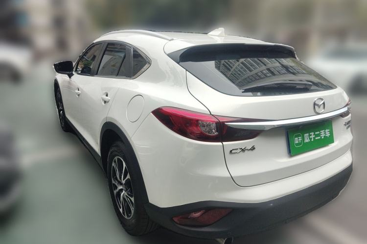 Used Mazda CX-4 2018 2.0L Automatic Two-Wheel Drive Blue Sky Premium Upgrade Version China V Standard Rear Left 45 Deg