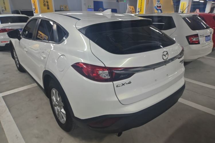 Used Mazda CX-4 2018 2.0L Automatic Two-Wheel Drive Blue Sky Dynamic Version China V Standard Rear Left 45 Deg