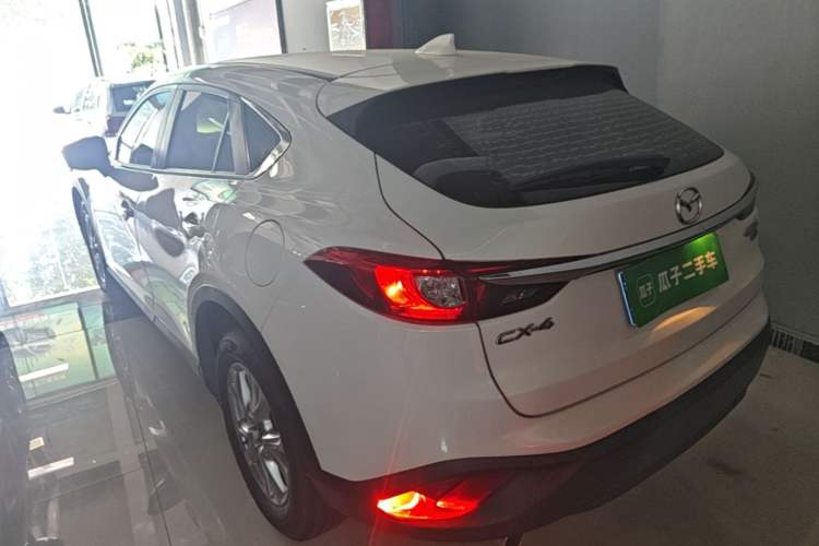 Used Mazda CX-4 2018 2.0L Automatic Two-Wheel Drive Blue Sky Dynamic Version China V Standard Rear Left 45 Deg