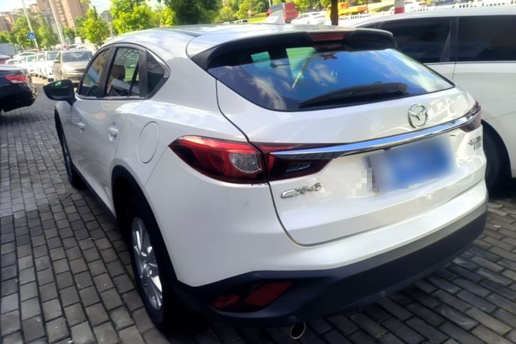 Used Mazda CX-4 2018 2.0L Automatic Two-Wheel Drive Blue Sky Dynamic Version China V Standard Rear Left 45 Deg