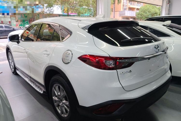Used Mazda CX-4 2018 2.0L Automatic Two-Wheel Drive Blue Sky Dynamic Version China V Standard Rear Left 45 Deg
