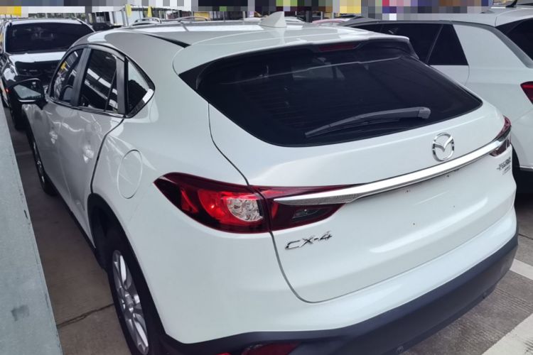 Used Mazda CX-4 2018 2.0L Automatic Two-Wheel Drive Blue Sky Dynamic Version China V Standard Rear Left 45 Deg