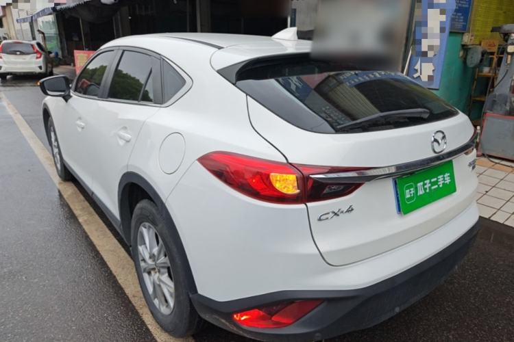 Used Mazda CX-4 2018 2.0L Automatic Two-Wheel Drive Blue Sky Dynamic Version China V Standard Rear Left 45 Deg