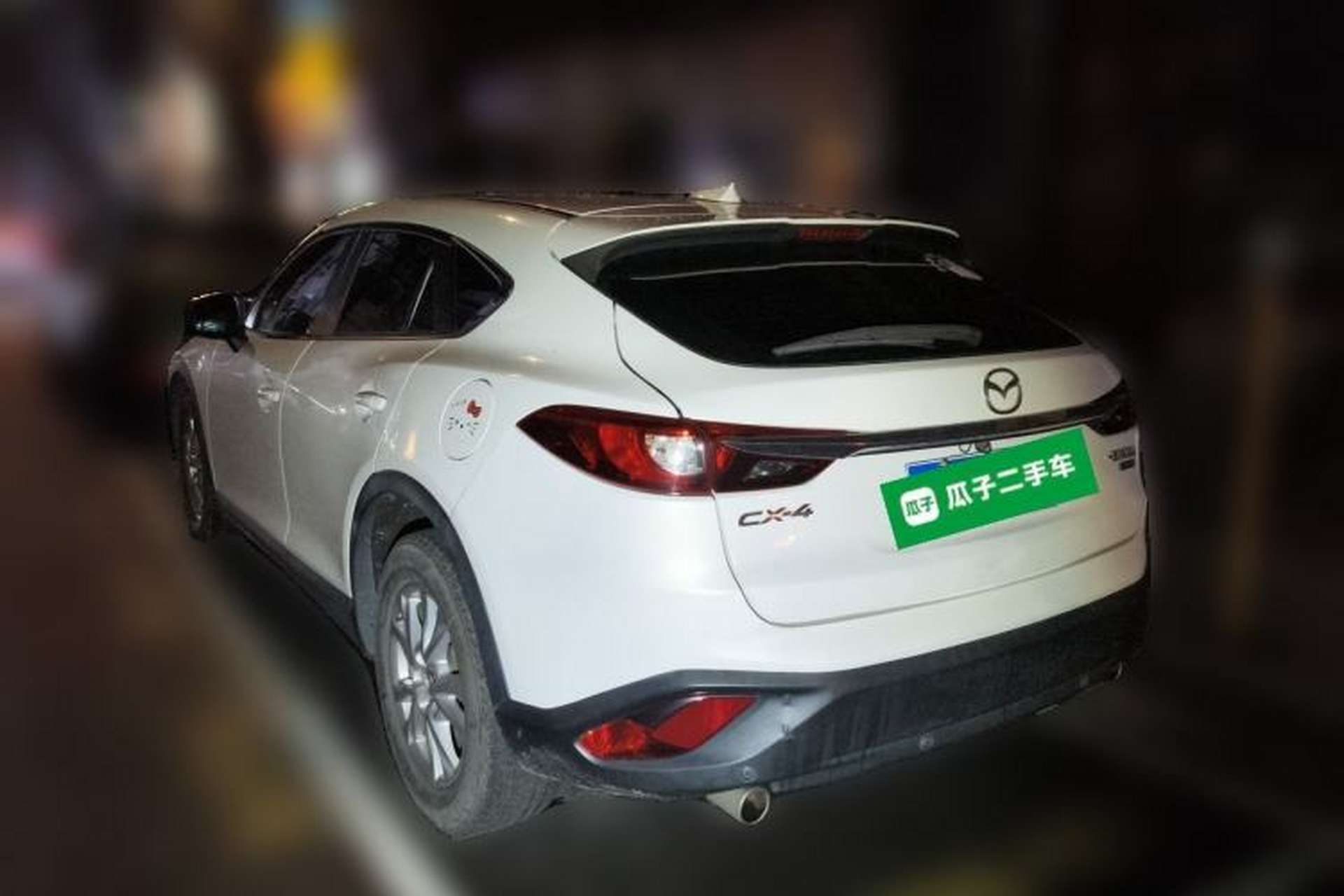 Used Mazda CX-4 2018 2.0L Automatic Two-Wheel Drive Blue Sky Dynamic Version China V Standard Rear Left 45 Deg