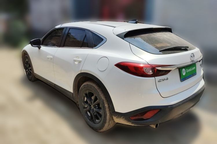 Used Mazda CX-4 2018 2.0L Automatic Two-Wheel Drive Blue Sky Luxury Edition Rear Left 45 Deg