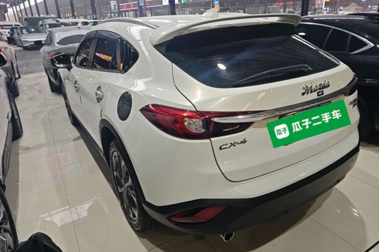 Used Mazda CX-4 2018 2.5L Automatic 4x4 Blue Sky Sport Edition China V Standard Rear Left 45 Deg