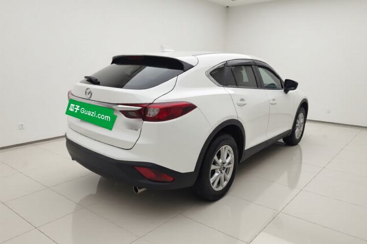 Used Mazda CX-4 2018 2.0L Automatic Two-Wheel Drive Blue Sky Luxury Edition Rear Right 45 Deg