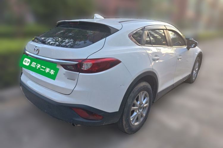 Used Mazda CX-4 2018 2.0L Automatic Two-Wheel Drive Blue Sky Luxury Edition Rear Right 45 Deg