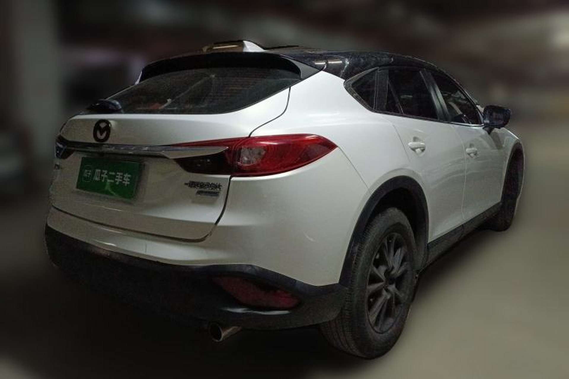 Used Mazda CX-4 2018 2.0L Automatic Two-Wheel Drive Blue Sky Luxury Edition Rear Right 45 Deg