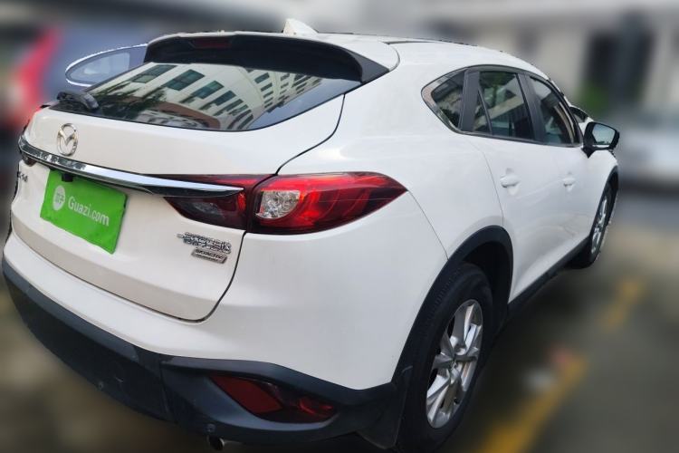 Used Mazda CX-4 2018 2.0L Automatic Two-Wheel Drive Blue Sky Dynamic Version China V Standard Rear Right 45 Deg