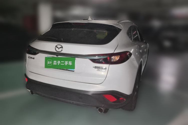 Used Mazda CX-4 2018 2.0L Automatic Two-Wheel Drive Blue Sky Premium Upgrade Version China V Standard Rear Right 45 Deg