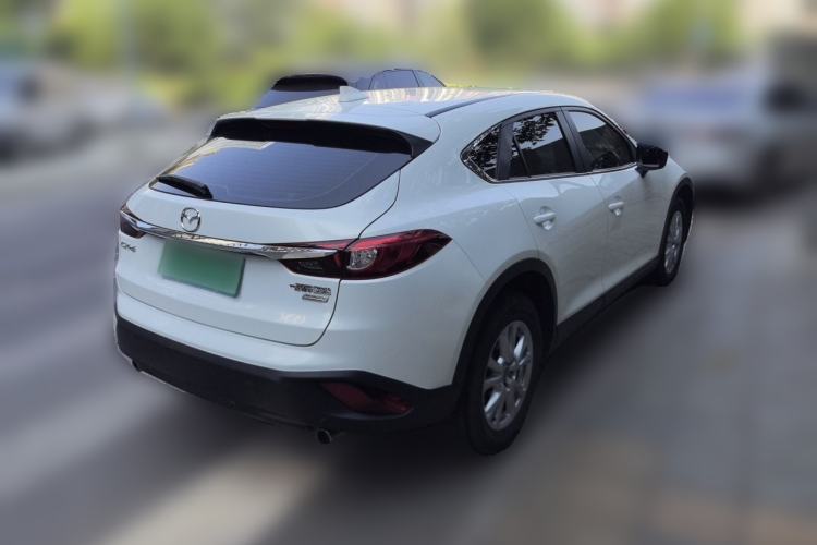 Used Mazda CX-4 2018 2.0L Automatic Two-Wheel Drive Blue Sky Luxury Edition Rear Right 45 Deg
