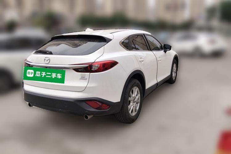 Used Mazda CX-4 2018 2.0L Automatic Two-Wheel Drive Blue Sky Luxury Edition Rear Right 45 Deg