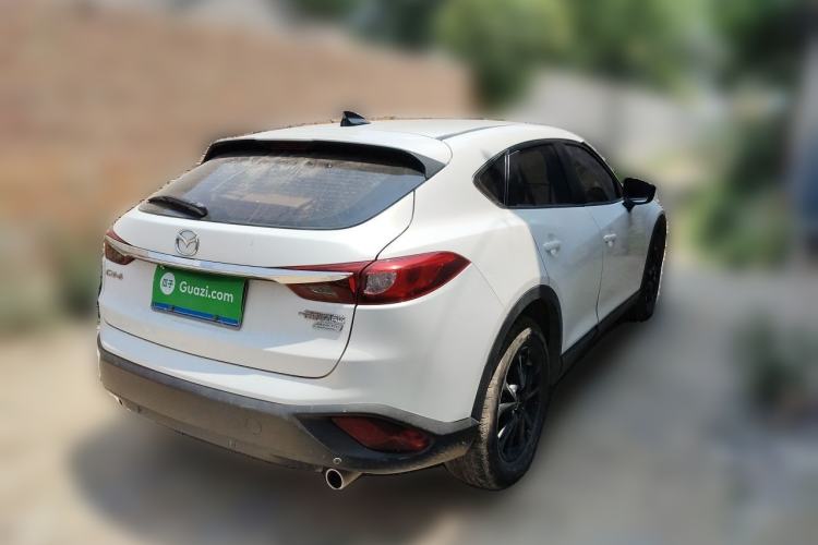 Used Mazda CX-4 2018 2.0L Automatic Two-Wheel Drive Blue Sky Luxury Edition Rear Right 45 Deg