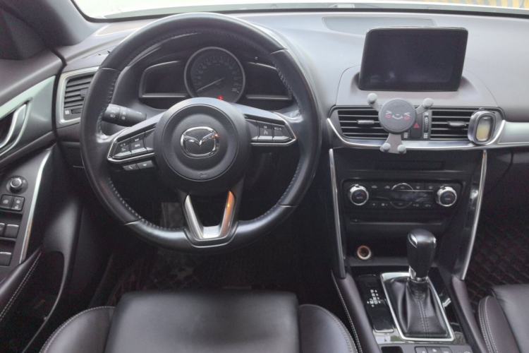 Used Mazda CX-4 2018 2.0L Automatic Two-Wheel Drive Blue Sky Luxury Edition Steering Wheel